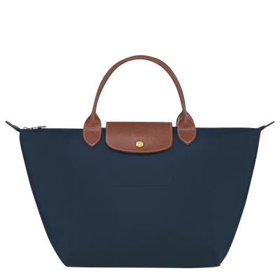 Le Pliage Original Tas met handgreep aan de bovenkant M, Marineblauw