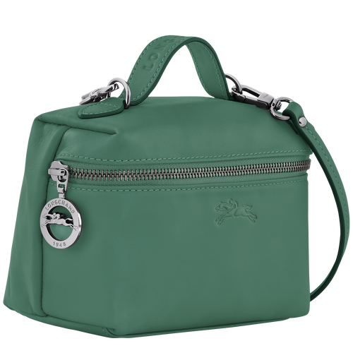 Le Pliage Xtra XS Vanity , Sage - Leather - View 3 of 5