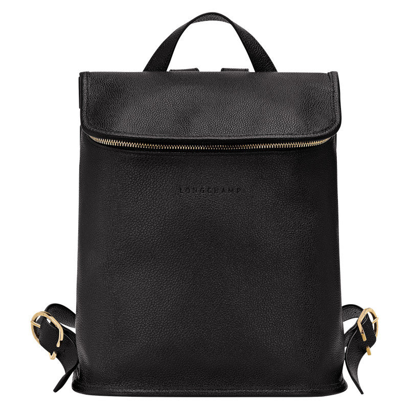Le Foulonné M Backpack , Black - Leather  - View 1 of  6