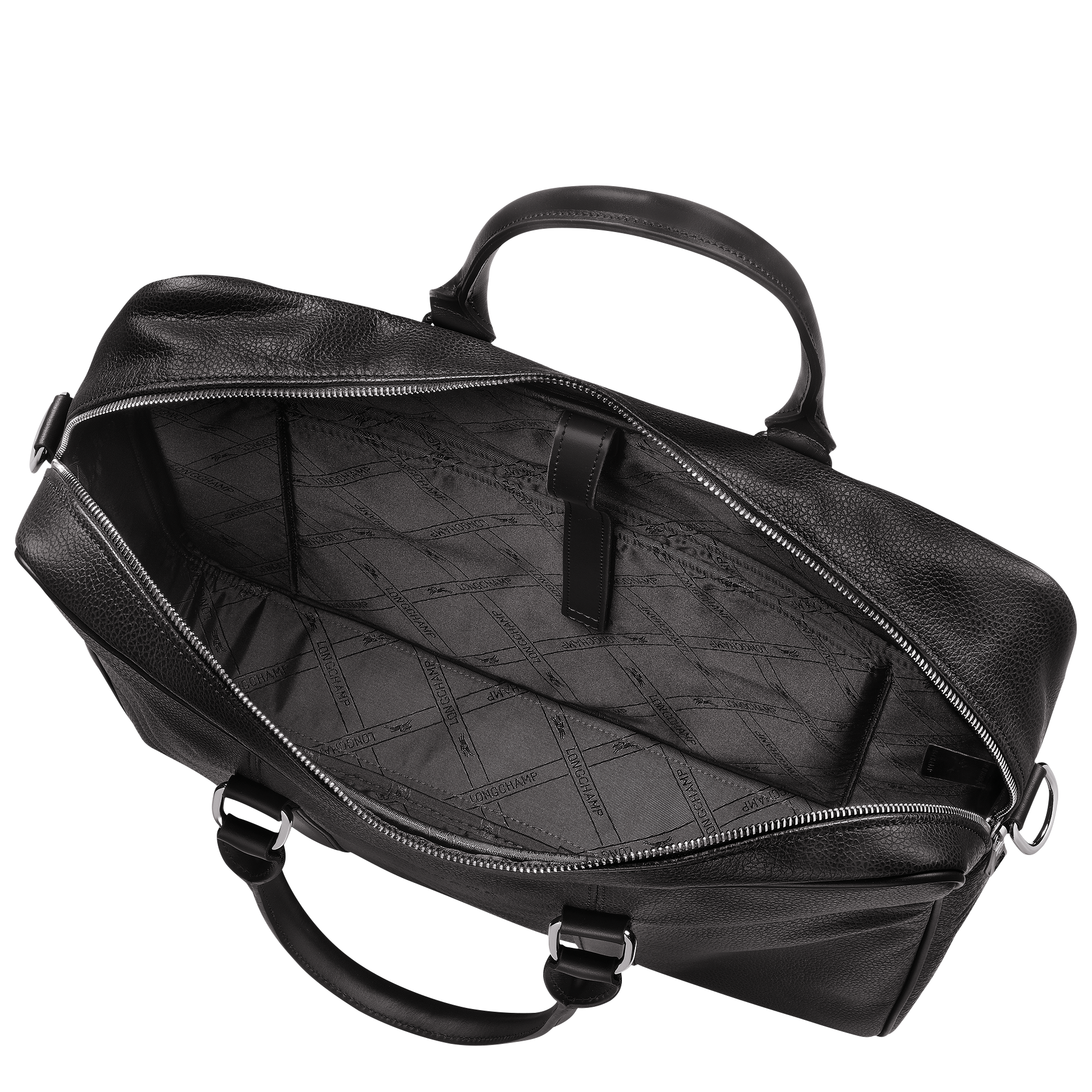 Le Foulonné M Briefcase Black - Leather | Longchamp US Le Foulonné M Briefcase Black - Leather | Longchamp US