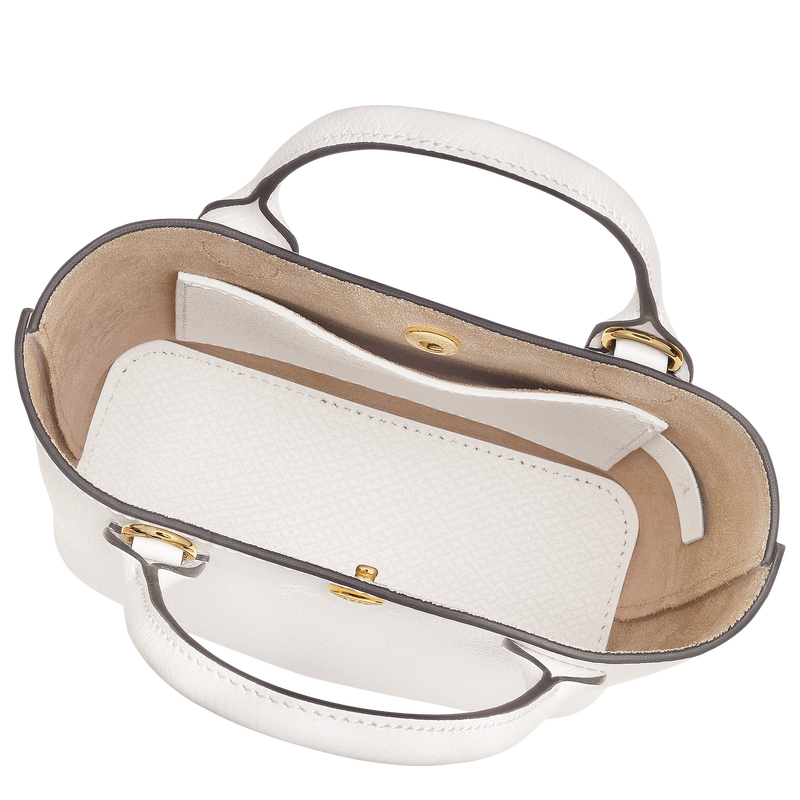 Épure Shopper XS , Wit - Leder  - Weergave 5 van  6