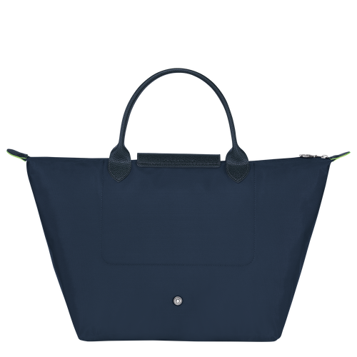 Le Pliage Green M Handbag , Navy - Recycled canvas - View 4 of 5