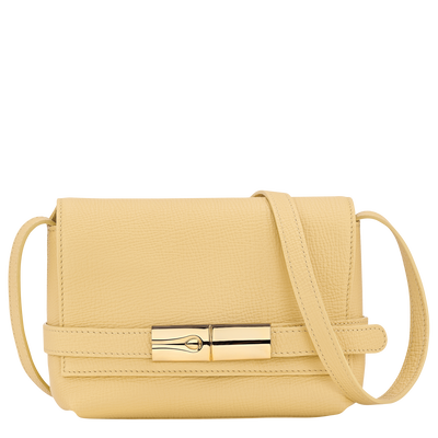 Le Smart S Crossbody bag , Hay - Leather