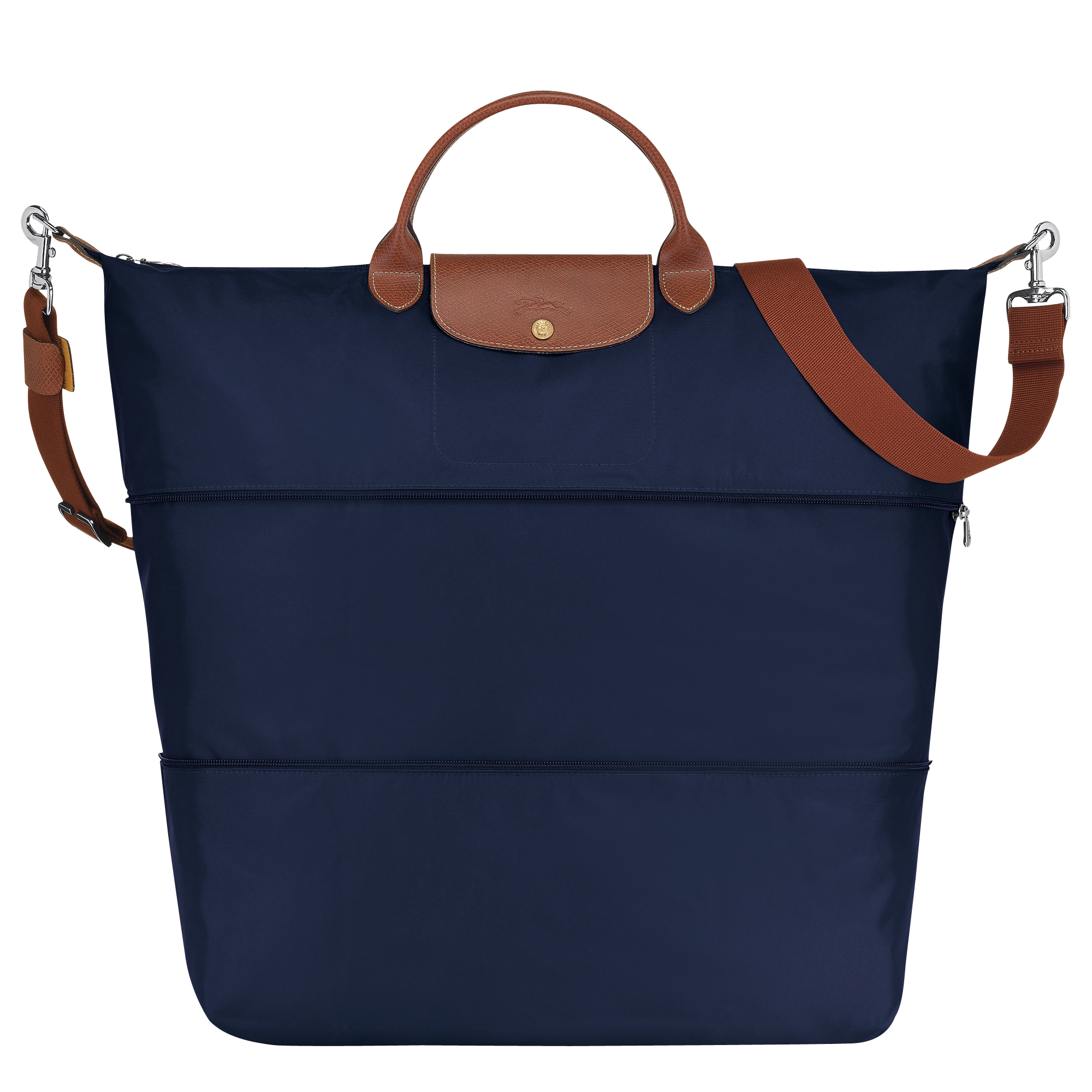 navy travel bag