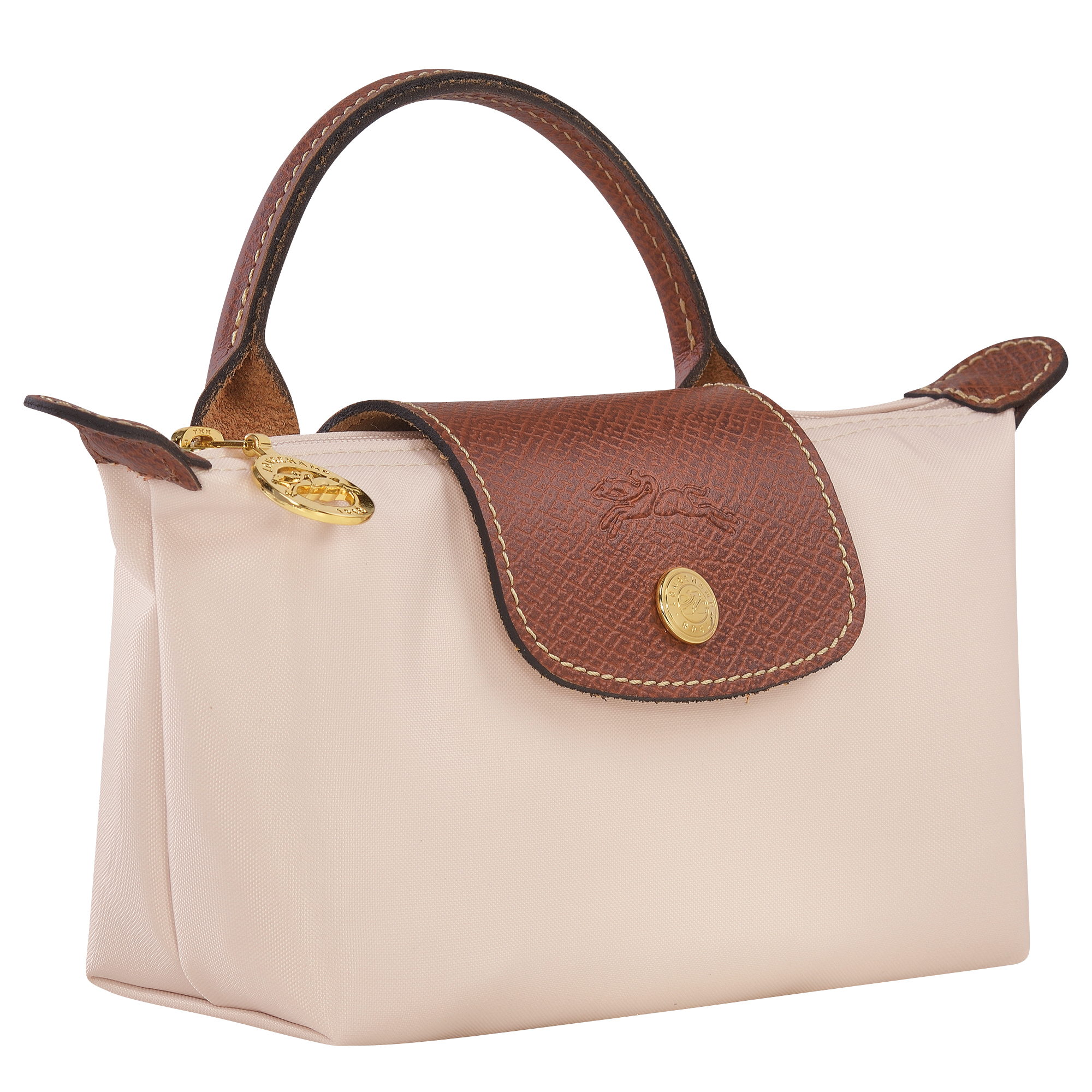 Pouch with handle, Paper - View 3 of
6 - zoom in Le Pliage Original Pouch with handle, Paper