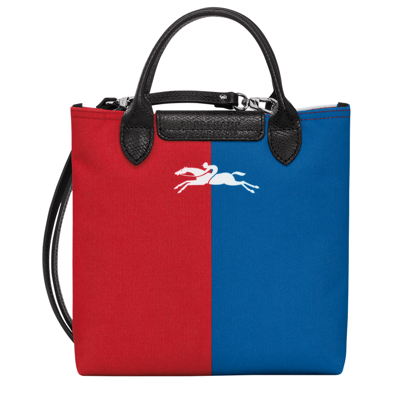 Borsa a tracolla XS Longchamp x Robert Indiana , Tela - Bianco  - View 4 of  4