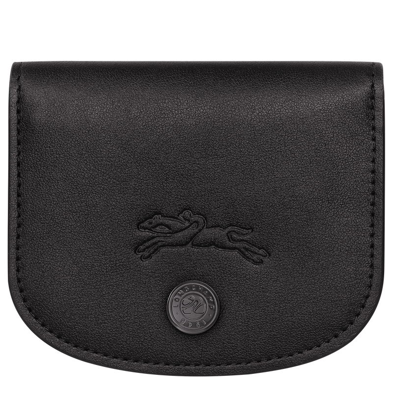 Le Pliage Xtra Card holder , Black - Leather  - View 1 of  3