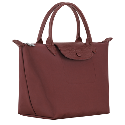 Le Pliage One S Handbag , Burgundy - Canvas