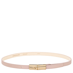 Le Roseau Ladies' belt , Petal Pink - Leather