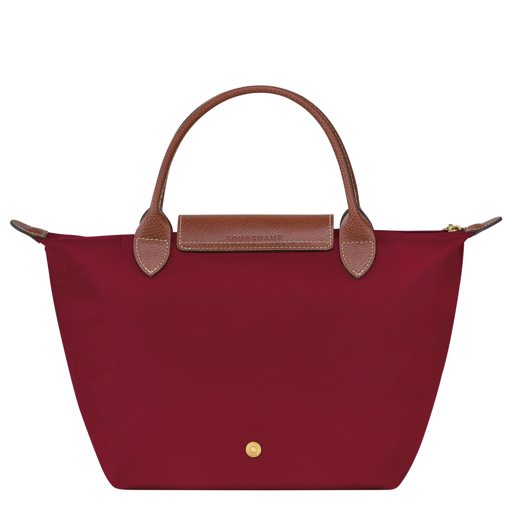 Longchamp Ladies le pliage shoulder tote bag Medium Red