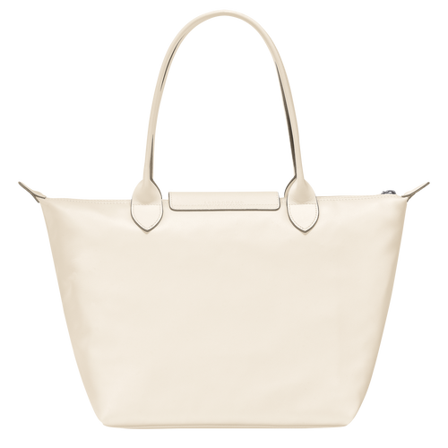 Le Pliage Xtra Shopper M , Ecru - Leder - Weergave 4 van  6