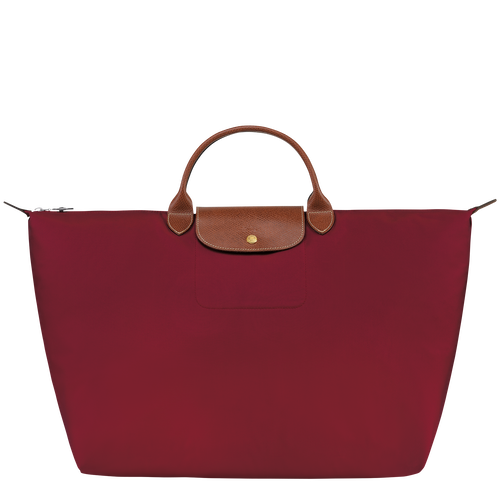 Le Pliage Original S Travel bag , Red - Recycled canvas - View 1 of 6