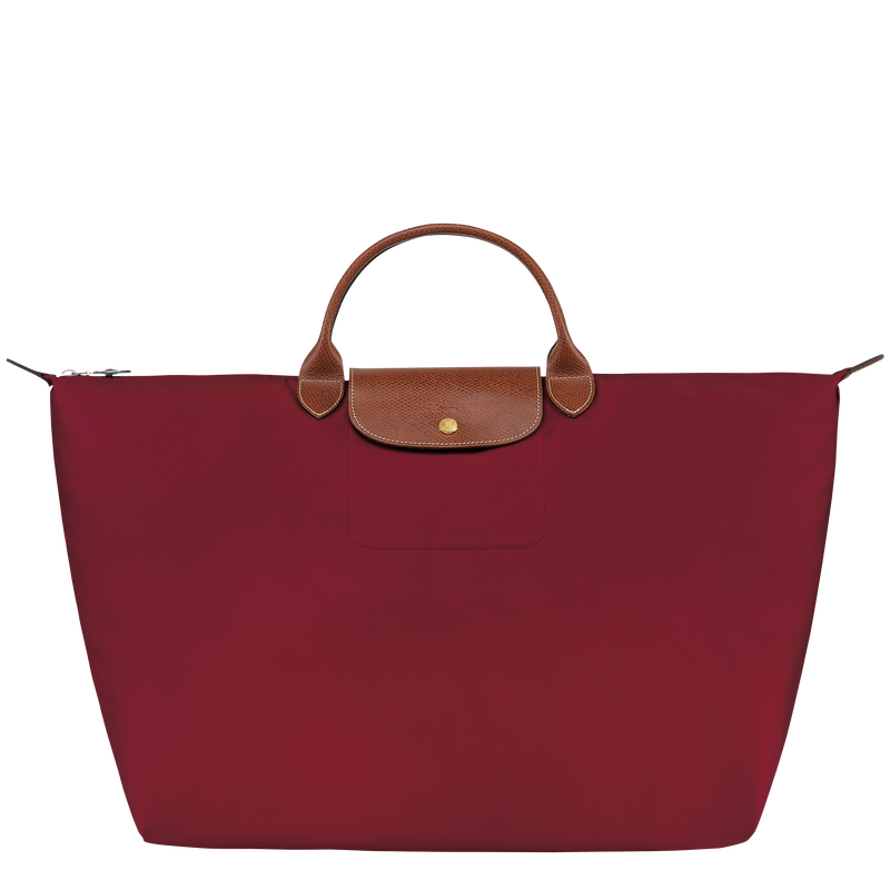 Le Pliage Original S Travel bag , Red - Recycled canvas  - View 1 of 6