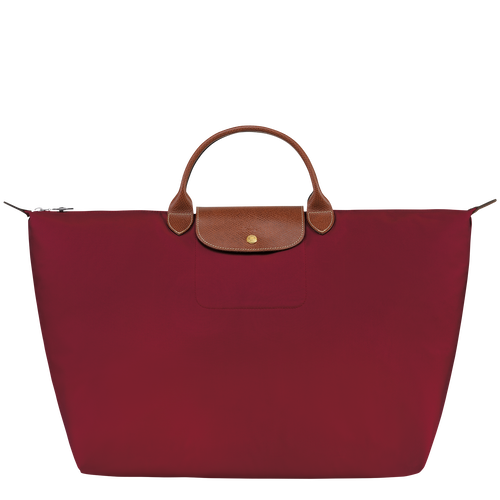 Le Pliage Original S Travel bag , Red - Recycled canvas - View 1 of 6