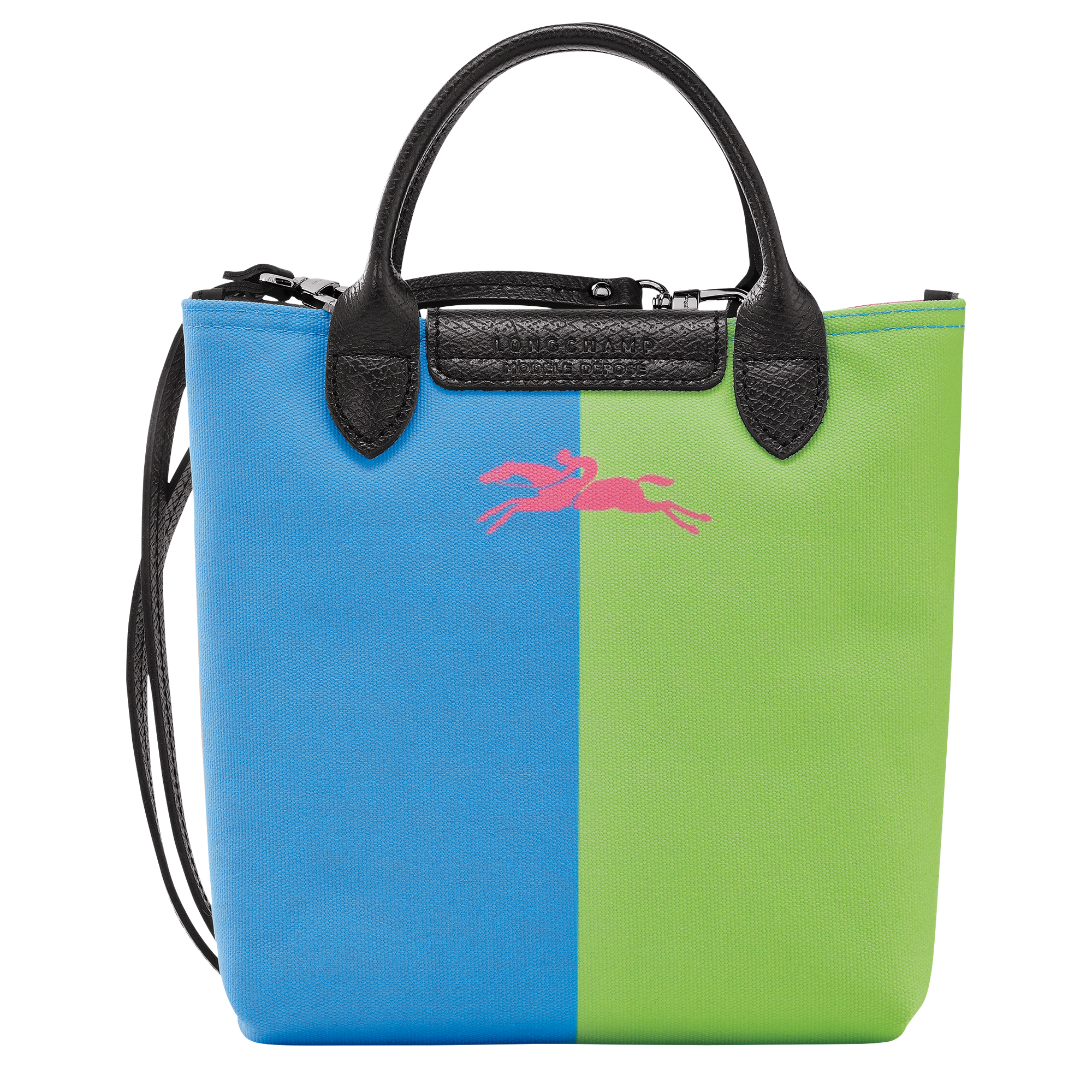 Longchamp x Robert Indiana Crossbody bag XS, Pink