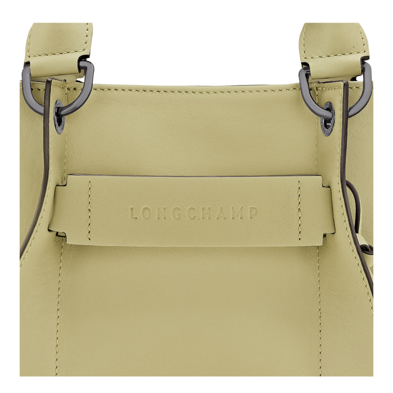 Longchamp 3D S Handbag , Almond Green - Leather  - View 6 of  6