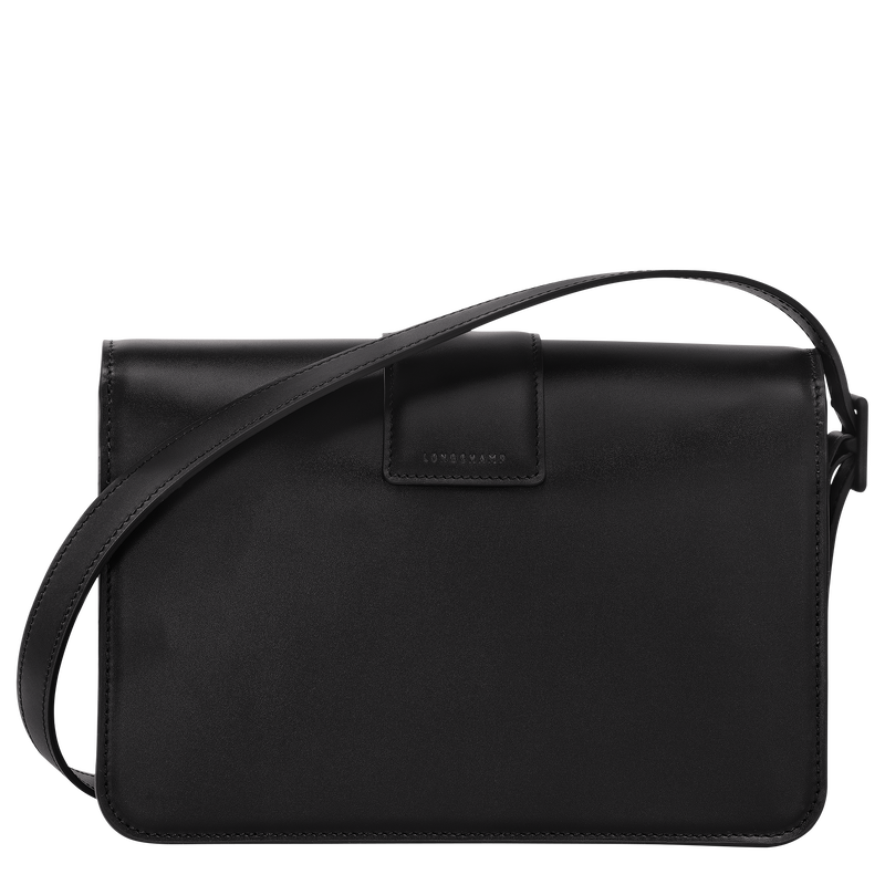 Box-Trot M Crossbody bag , Black - Leather  - View 4 of  5