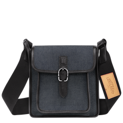 Le Foulonné S Crossbody bag , Navy - Canvas