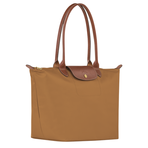 Le Pliage Original L Tote bag , Fawn - Recycled canvas - View 3 of  5