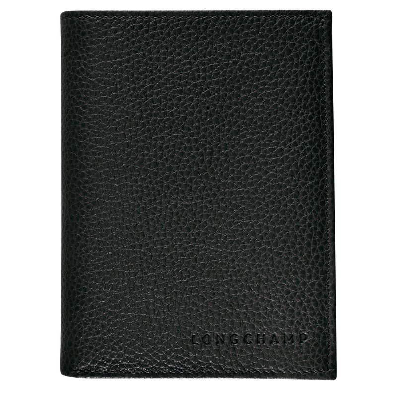 Le Foulonné Wallet , Black - Leather  - View 1 of  2