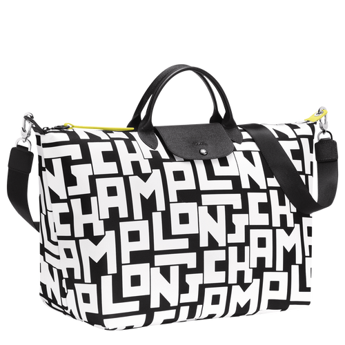 Sac de voyage L Le Pliage LGP Noir/Blanc (L1624413067) | Longchamp FR Sac de voyage L Le Pliage LGP Noir/Blanc (L1624413067) | Longchamp FR