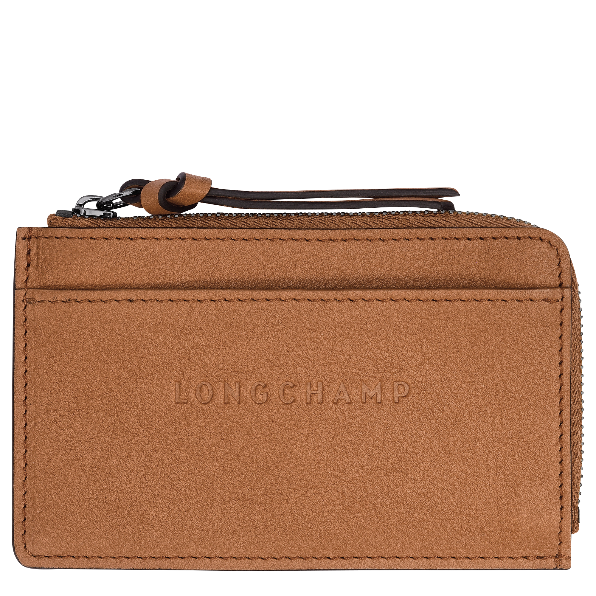 Longchamp 3D Karten-Etui, Naturel
