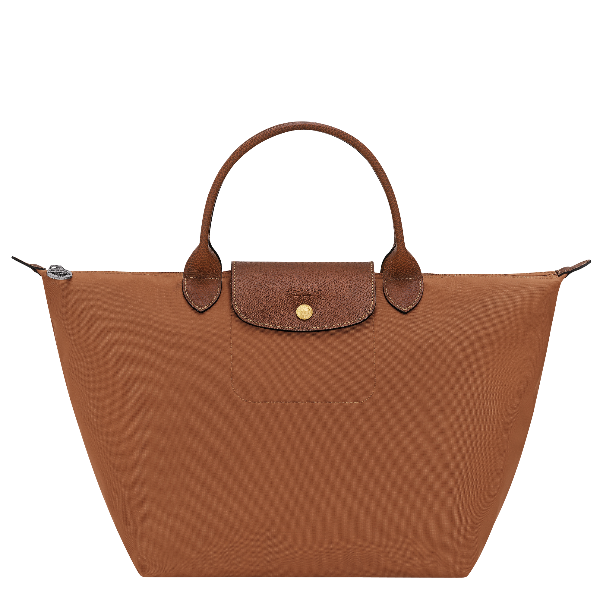 Le Pliage Original Handtasche M, Cognac