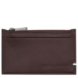 Longchamp sur Seine Coin purse , Mocha - Leather