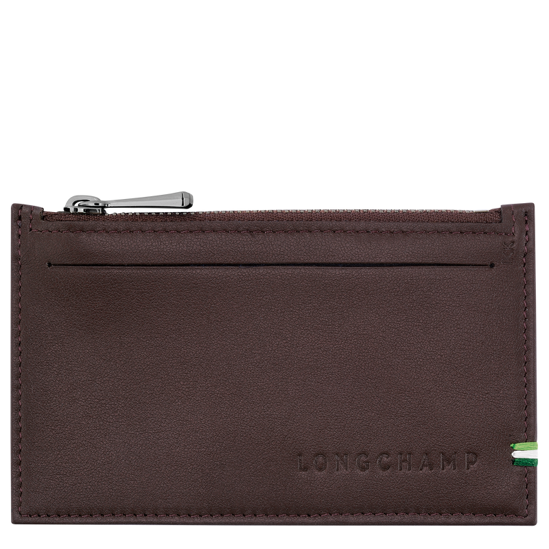 Longchamp sur Seine Coin purse , Mocha - Leather  - View 1 of 2