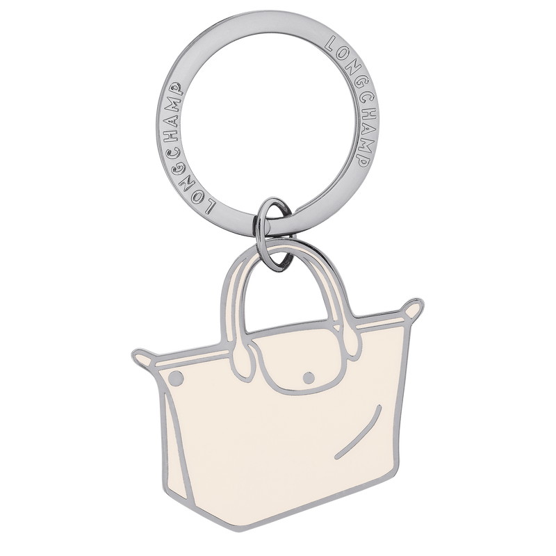 Le Pliage Key rings Ecru - Metal | Longchamp US