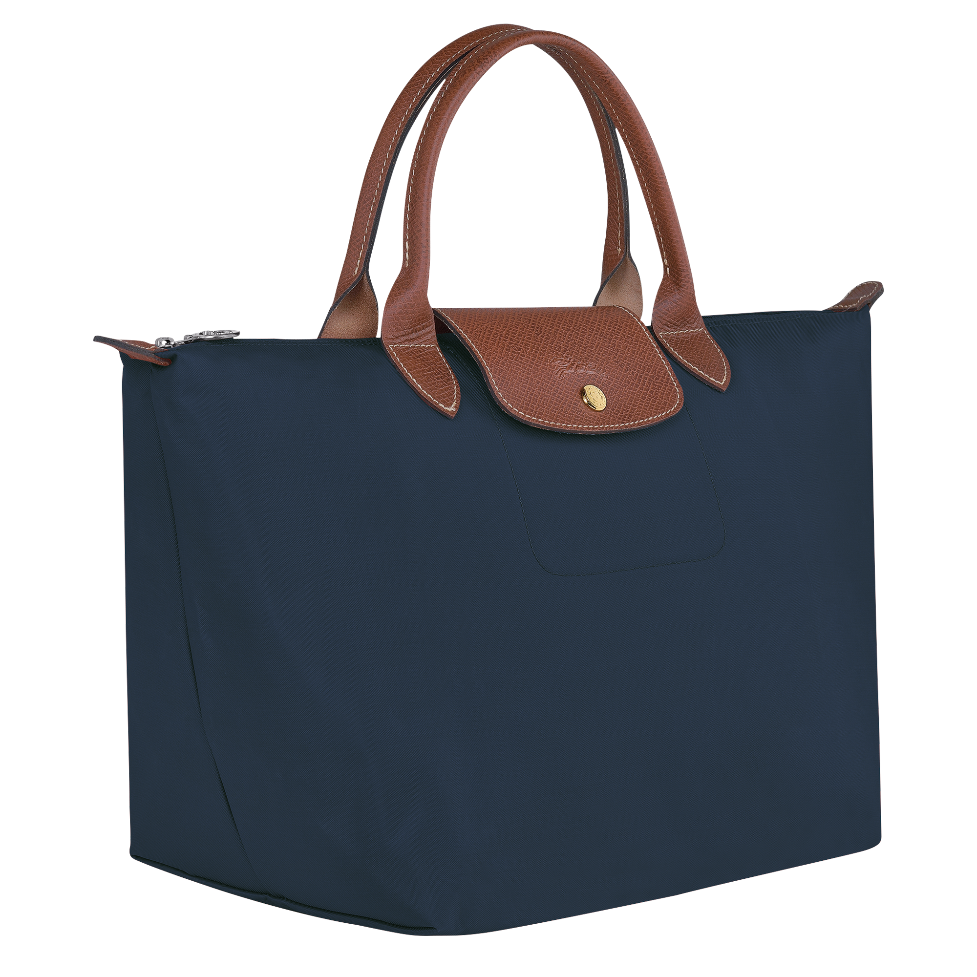 Bolso con asa superior M Le Pliage Original Azul Marino (L1623089P68) |  Longchamp EN