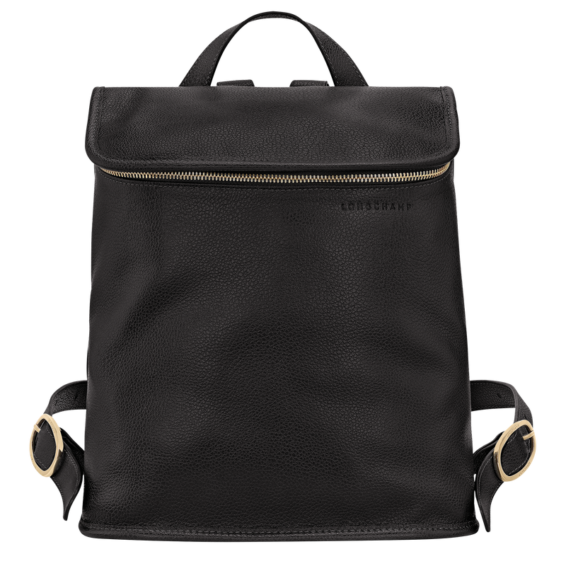 Sac &agrave; dos M Le Foulonn&eacute; , Cuir - Noir  - Vue 1 de 6
