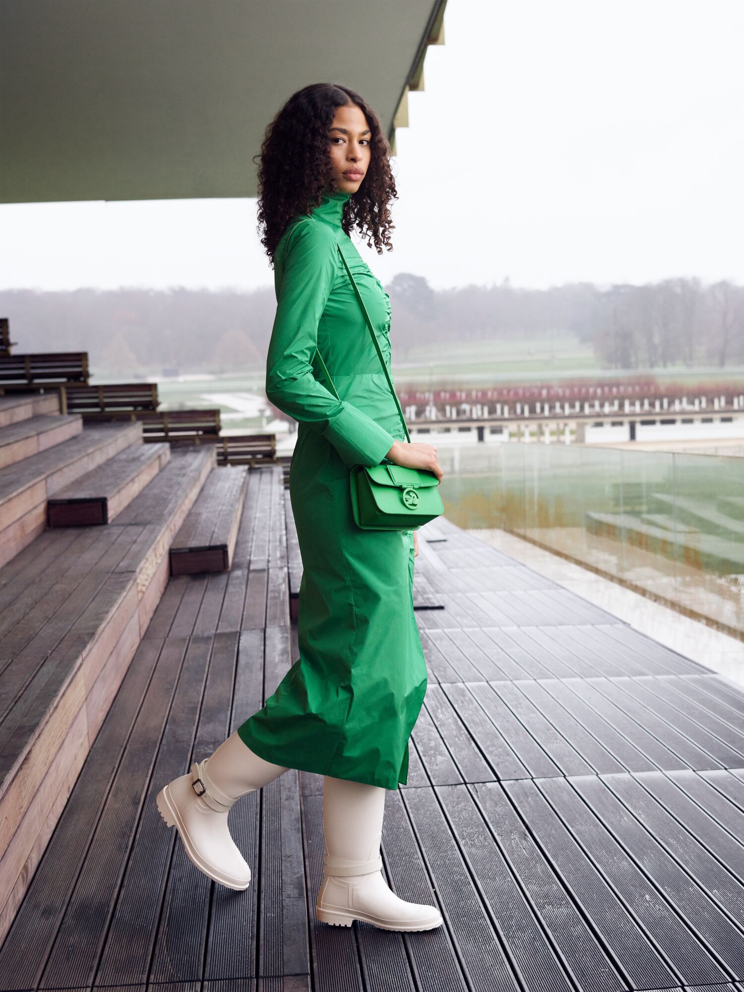 Longchamp raincoat outlet
