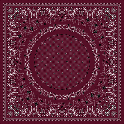 Stole French Bandana , OTHER - Grenada/Cioccolato