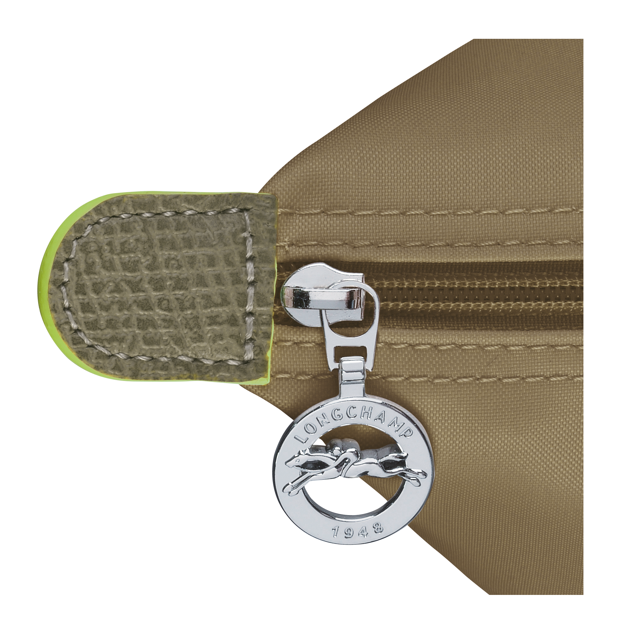 Le Pliage Green Tote bag M, Artichoke