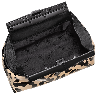Le Roseau Bolso peque&ntilde;o S, Beige/Negro