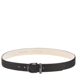 Ceinture femme Roseau Essential , Cuir - Noir