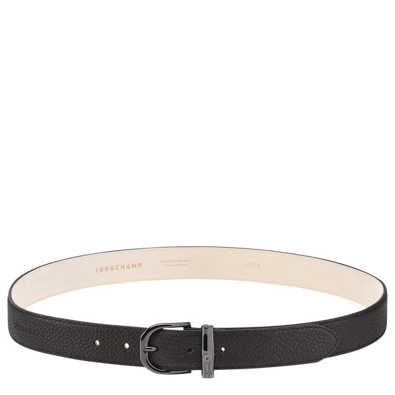 Roseau Essential Ladies' belt , Black - Leather  - View 1 of 2