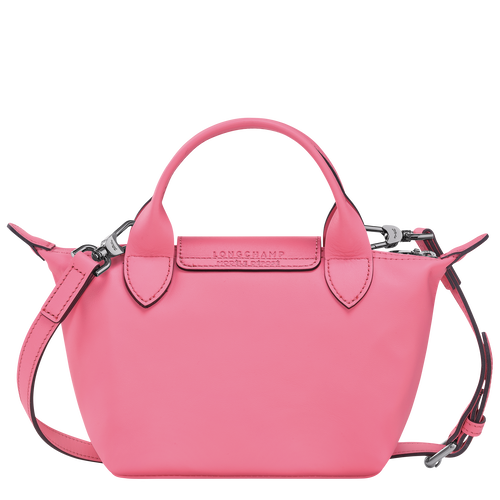 Le Pliage Xtra XS Handbag , Pink - Leather - View 4 of  6