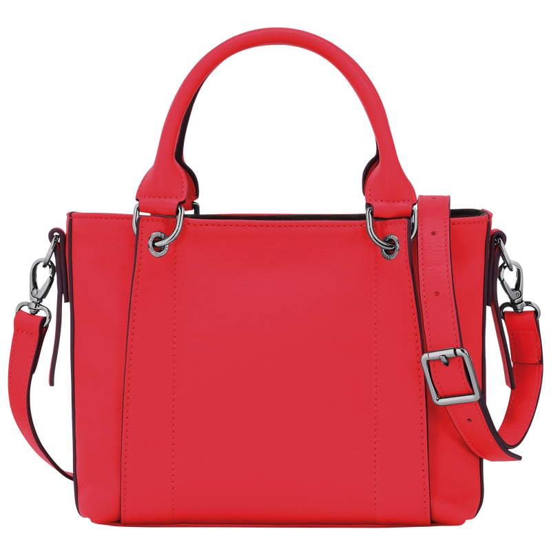 Longchamp 3D 手提包 S , 紅色 - 皮革  - 查看 4 4