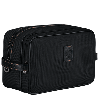 Boxford Toiletry case , Black - Recycled canvas
