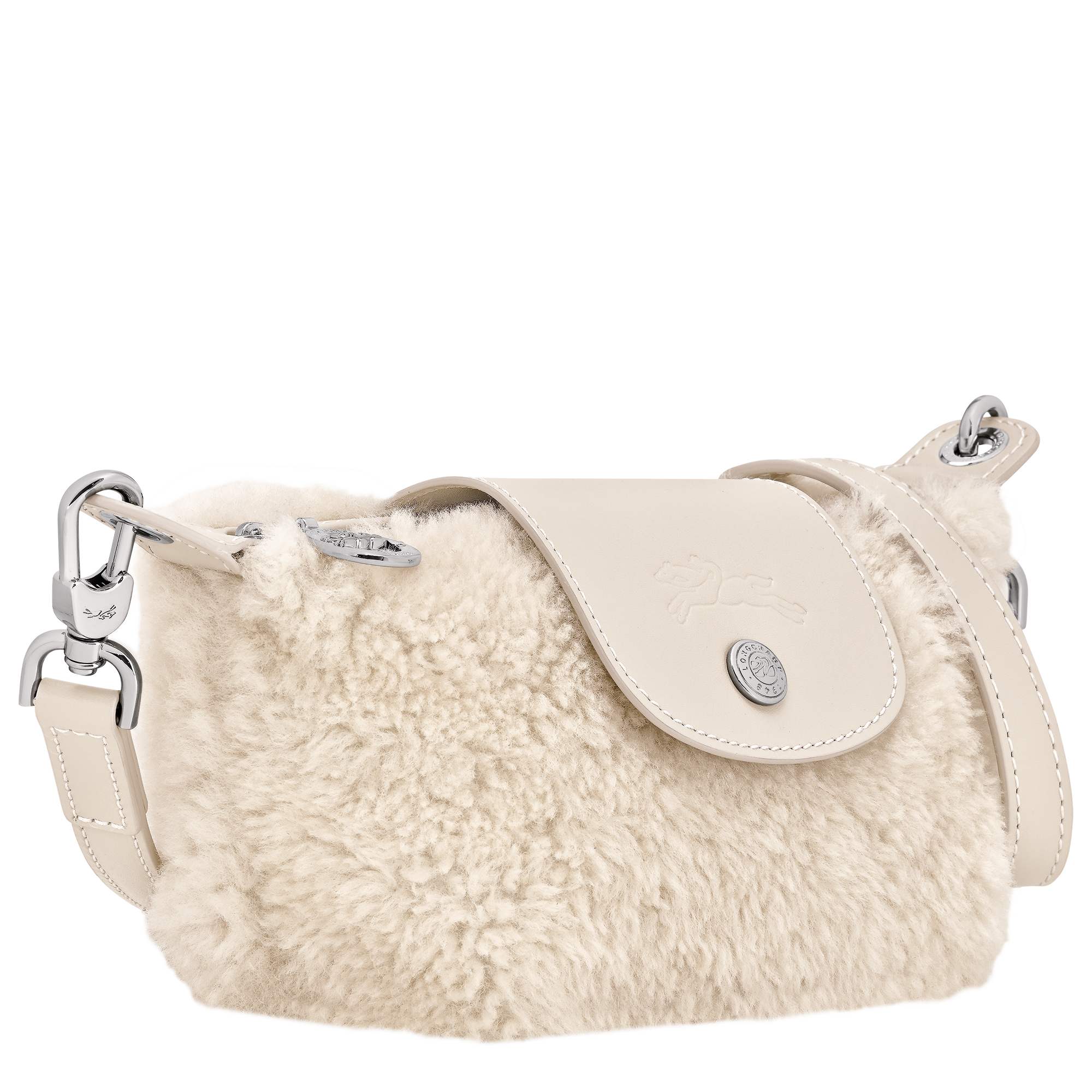 Pouch XS, Ecru - View 3 of
5 - zoom in Le Pliage Xtra Pouch XS, Ecru
