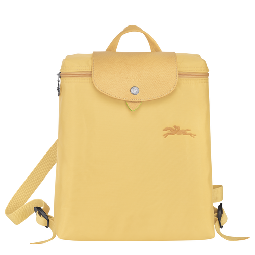 Rucksack M Le Pliage Green , Recyceltes Canvas - Weizengelb - Ansicht 1 von 5