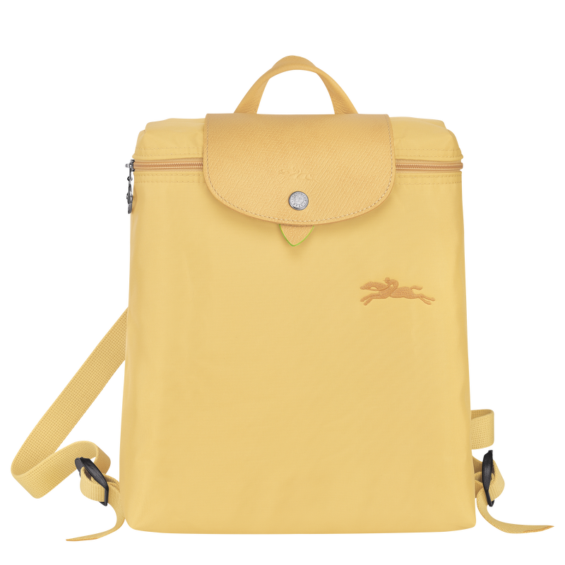 Le Pliage Green M Backpack , Wheat - Recycled canvas  - View 1 of  5