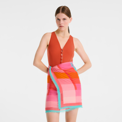 &Eacute;clat Chromatique Stole , Pink - Modal