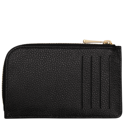 Le Foulonné Card holder, Black