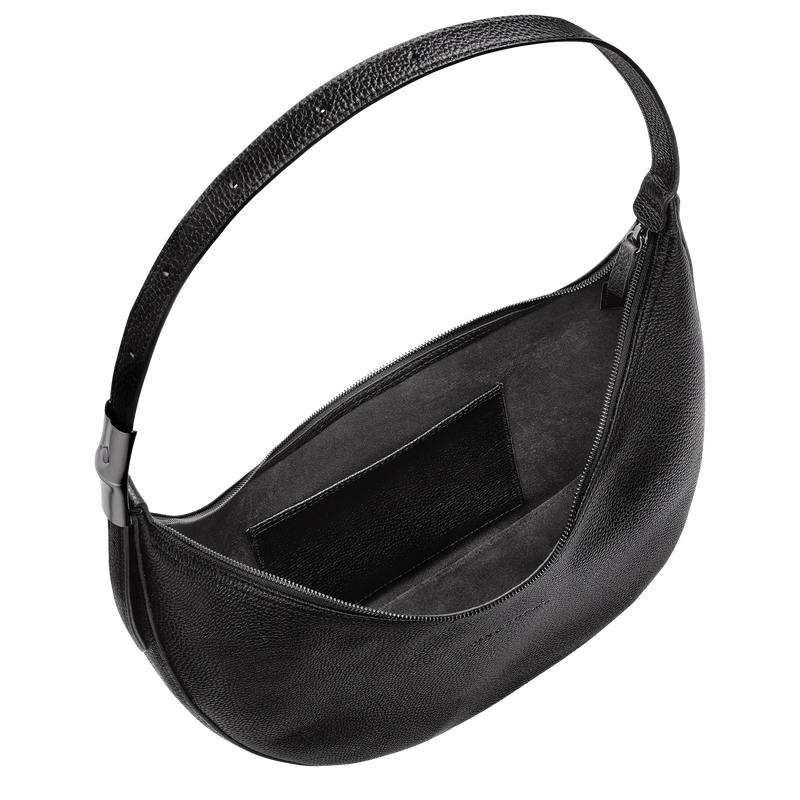 Le Roseau Essential L Crossbody bag , Black - Leather  - View 5 of  6