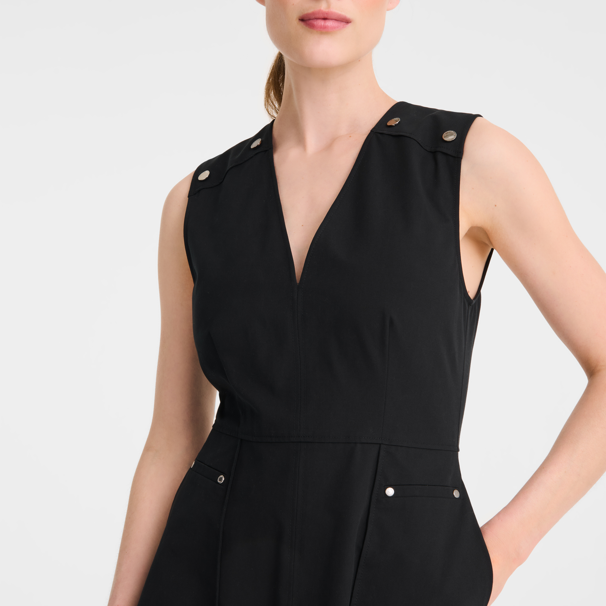 null Vestido, Preto