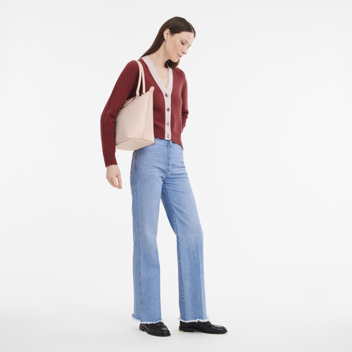 Le Pliage City Sac cabas M, Peau