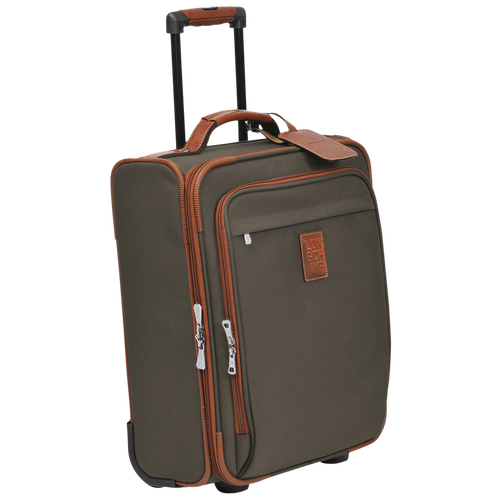 Boxford S Suitcase , Brown - Recycled canvas - View 2 of 3